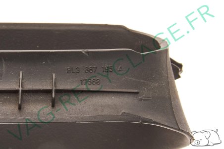 Cache inférieur poignée porte intérieure gauche 8L3867195A Audi 8L Phase 2 - Image 5