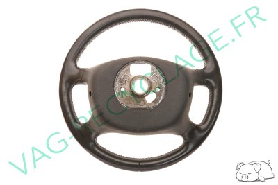 Volant cuir 4 branches 8Z0419091E pour Audi A2 A3 8L A6 C5 A8 D2 (moyen) - Image 1