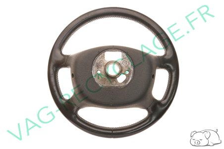 Volant cuir 4 branches 8Z0419091E pour Audi A2 A3 8L A6 C5 A8 D2 (moyen) - Image 2