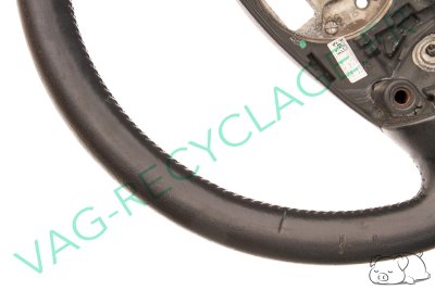 Volant cuir 4 branches 8Z0419091E pour Audi A2 A3 8L A6 C5 A8 D2 (moyen) - Image 4