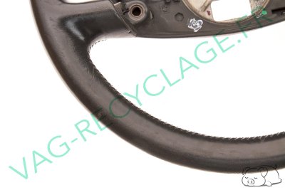 Volant cuir 4 branches 8Z0419091E pour Audi A2 A3 8L A6 C5 A8 D2 (moyen) - Image 5