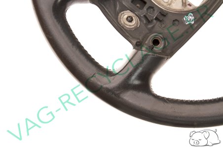 Volant cuir 4 branches 8Z0419091E pour Audi A2 A3 8L A6 C5 A8 D2 (moyen) - Image 6