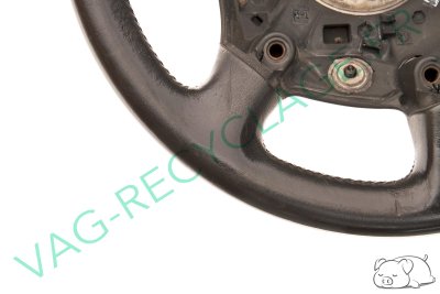 Volant cuir 4 branches 8Z0419091E pour Audi A2 A3 8L A6 C5 A8 D2 (moyen) - Image 7