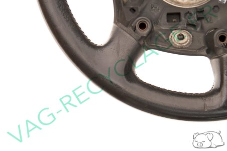Volant cuir 4 branches 8Z0419091E pour Audi A2 A3 8L A6 C5 A8 D2 (moyen) - Image 7