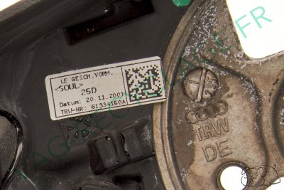 Volant cuir 4 branches 8Z0419091E pour Audi A2 A3 8L A6 C5 A8 D2 (moyen) - Image 11