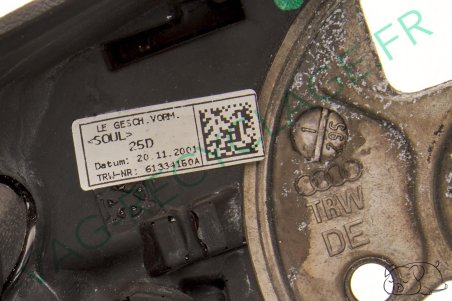 Volant cuir 4 branches 8Z0419091E pour Audi A2 A3 8L A6 C5 A8 D2 (moyen) - Image 11