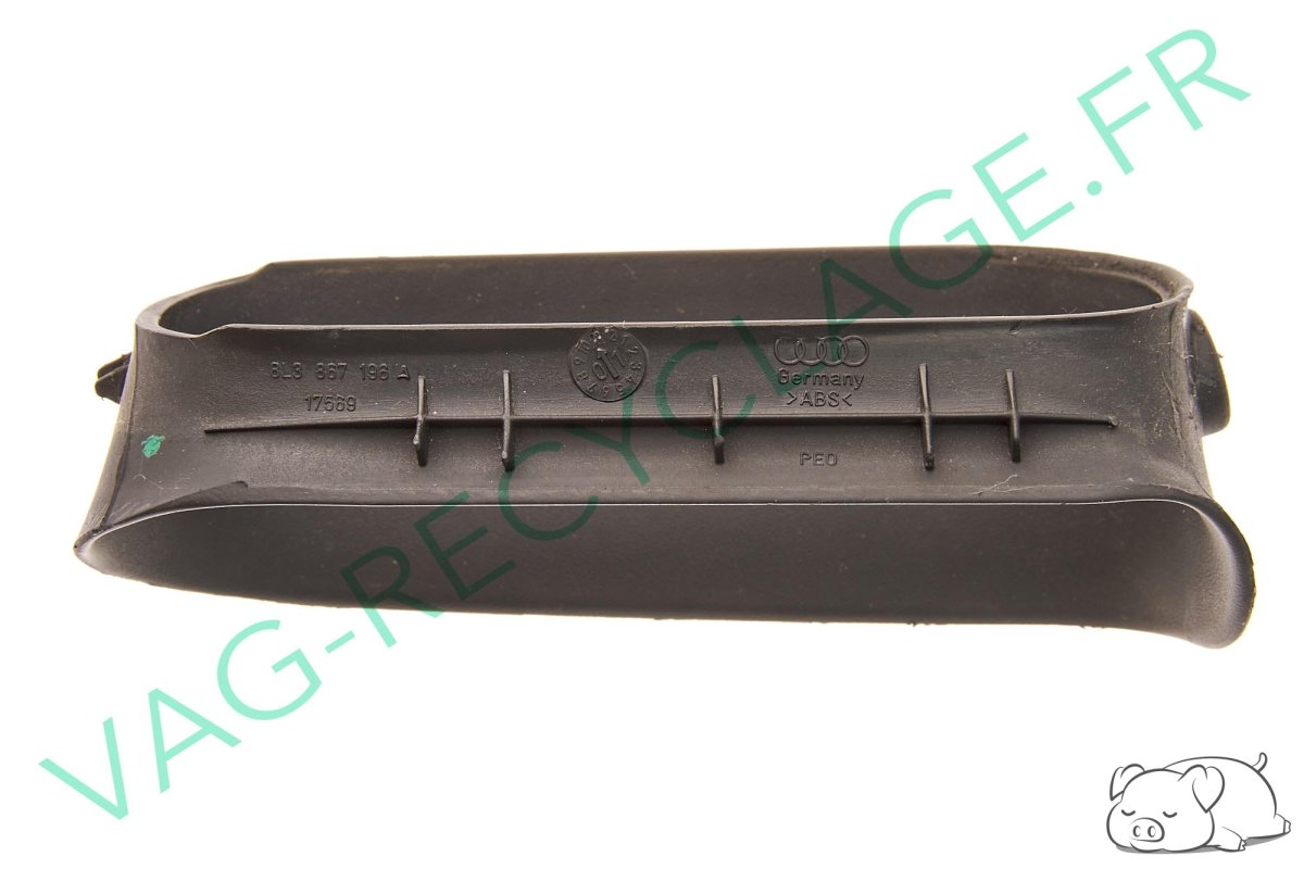 Cache inférieur poignée porte intérieure droite 8L3867196A Audi 8L Phase 2 - Image 1