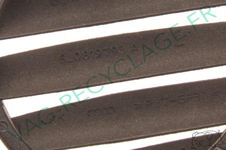 Grille ventilation tableau de bord avant gauche 8L0819793A pour Audi 8L - Image 3