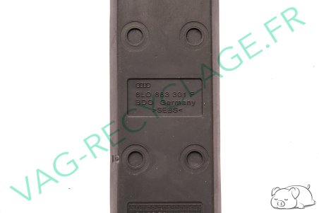 Tapis vide-poches console centrale 8L0863301F pour Audi A3 8L Phase 2 - Image 3