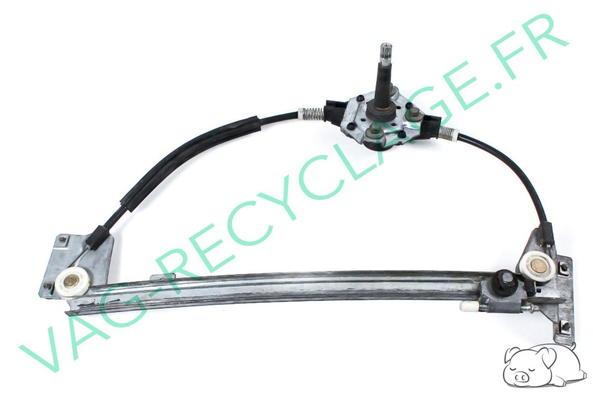 Remonte-vitre manuel arrière droit pour Audi 100 C3 - Image 1