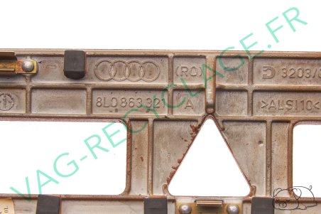Cache console centrale warning 8L0863321A Ronce de noyer pour Audi A3 8L - Image 3