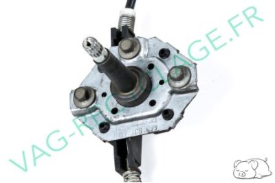 Remonte-vitre manuel arrière droit pour Audi 100 C3 - Image 1