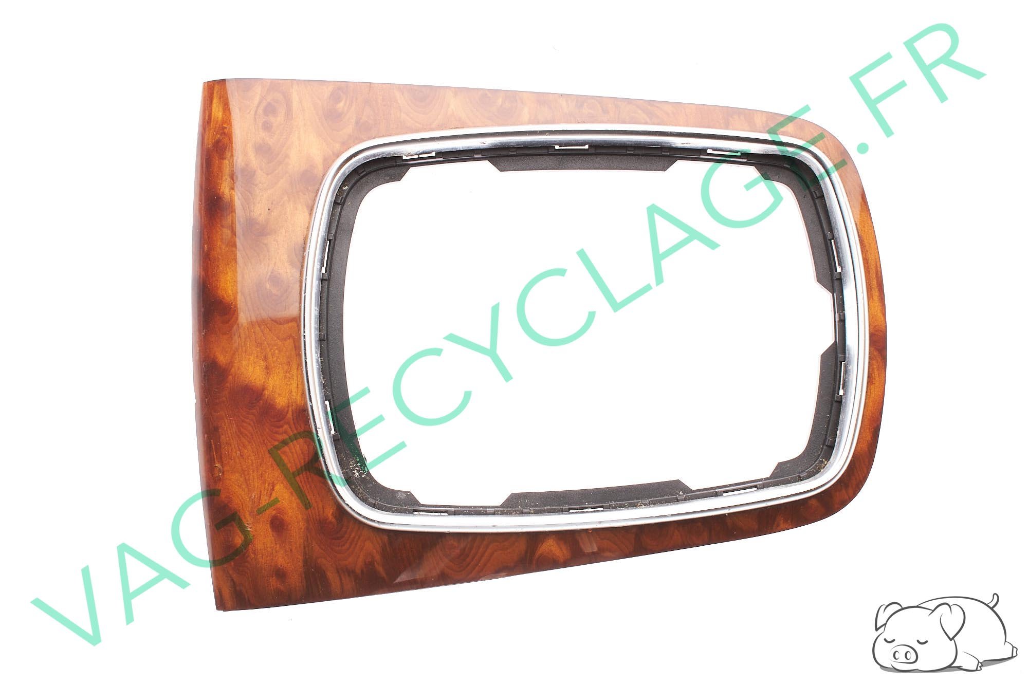 Cache soufflet levier de vitesse 8L0864261C Finition bois marron Audi A3 8L - Image 1