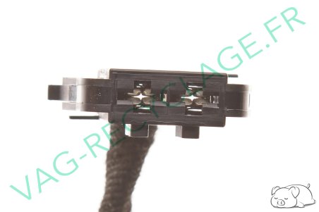 Fiche connecteur 2 pôles 191972752 Golf 3 Corrado Passat Vento Transporter T4 - Image 4