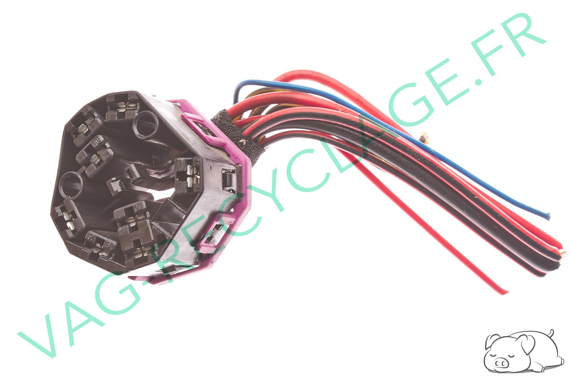 Fiche faisceau neiman 4A0971975 Audi 80 B3 B4 Audi A3 8L A4 B5 A6 C4 C5 A8 D2 - Image 1