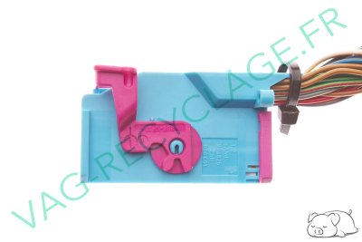 Fiche bleue faisceau compteur 8L0972977D Pour Audi Seat Skoda Volkswagen - Image 3