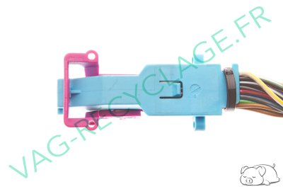 Fiche bleue faisceau compteur 8L0972977D Pour Audi Seat Skoda Volkswagen - Image 5