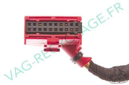 Fiche prise faisceau 20 pôles 443971883B pour Audi Seat Skoda Volkswagen - Image 3