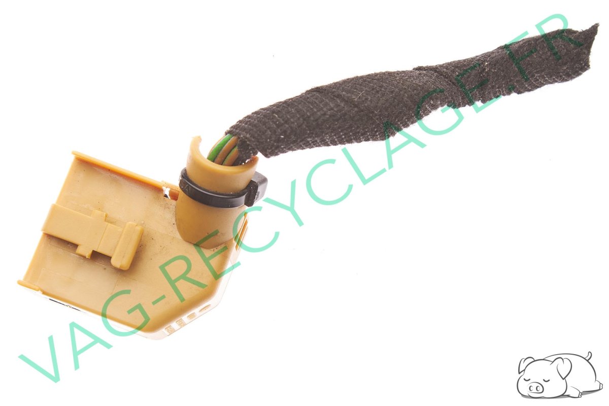 Fiche prise faisceau marron 443971883A pour Audi Seat Skoda Volkswagen - Image 1