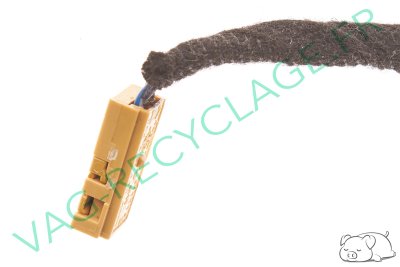 Fiche faisceau 2 pôles marron 8D0972623 pour Audi Seat Skoda Volkswagen - Image 1