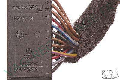 Fiche faisceau plafonnier 8D0972712 pour Audi A3 8L 8P A4 B5 B6 B7 TT 8N RS4 - Image 3