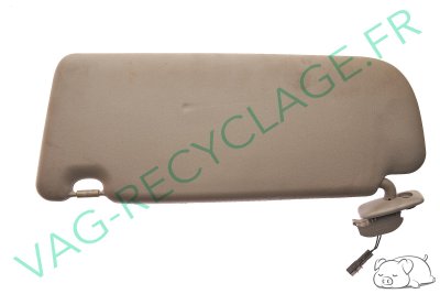 Pare-soleil droit 8D0857552F pour Audi A3 8L Phase 2 (Platine gris) - Image 1