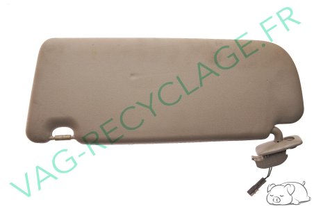 Pare-soleil droit 8D0857552F pour Audi A3 8L Phase 2 (Platine gris) - Image 2