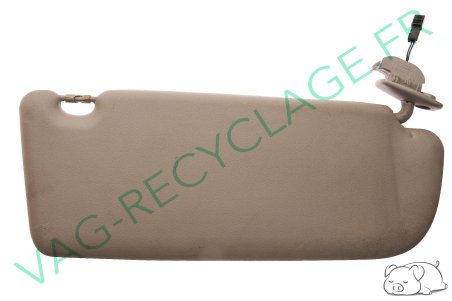 Pare-soleil gauche 8D0857551Q pour Audi A3 8L Phase 2 (Platine gris) - Image 2