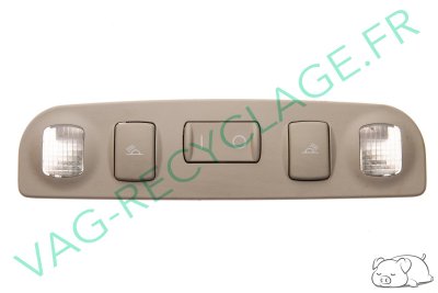 Plafonnier et lampe de lecture arrière 8L4947111 Audi A3 8L (couleur Platine) - Image 1