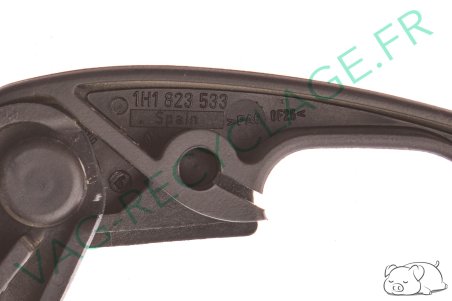 Levier ouverture de capot 1H1823533 pour Audi A3 8L Audi A3 8P Audi TT 8N RS3 - Image 3