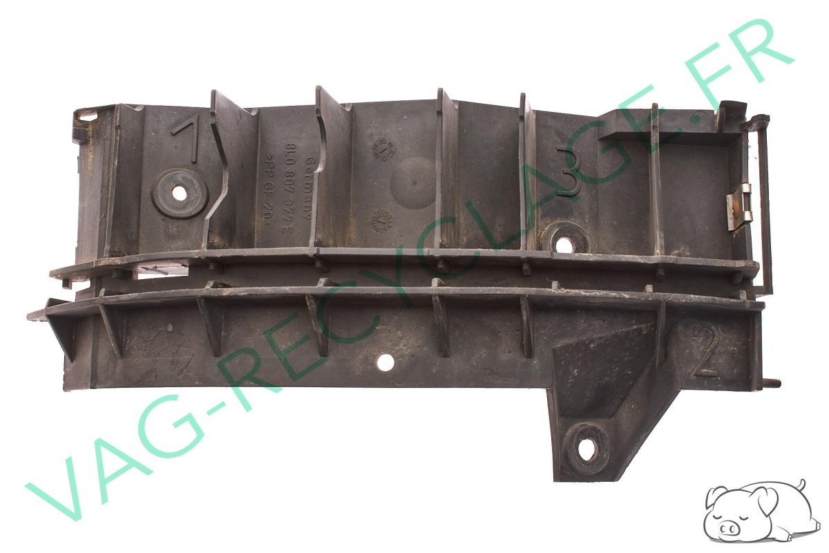 Support pare-choc arrière gauche 8L0807377E pour Audi A3 8L Phase 2 - Image 1