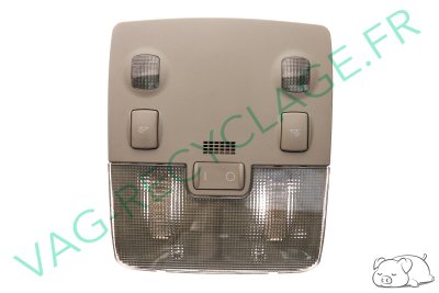 Plafonnier et lampe de lecture 8L0947111E pour Audi A3 8L (couleur Platine) - Image 1