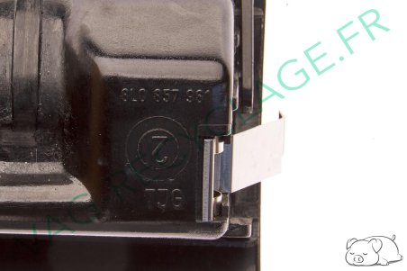 Cendrier arrière 8L0857961 pour Audi A3 8L Phase 2 (Soul noir) - Image 6