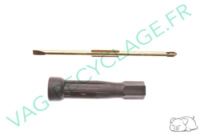 Tournevis trousse à outils 8E0012111 Volkswagen Audi Seat Skoda (doré) - Image 1