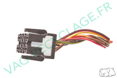 Fiche faisceau 10 pôles 8D0937733 Audi A3 8L Audi A4 B6 B7 Audi A6 C5 A8 D3 Q7 - Image 3