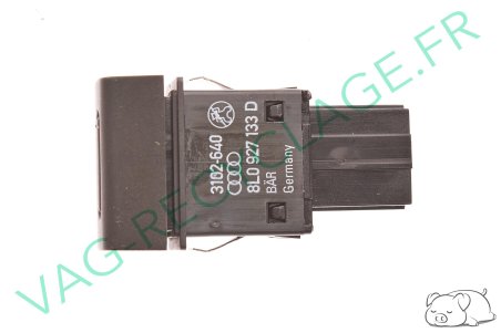 Bouton antipatinage ASR 8L0927133D pour Audi A3 8L Phase 2 - Image 4