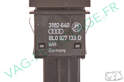 Bouton antipatinage ASR 8L0927133D pour Audi A3 8L Phase 2 - Image 5