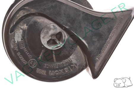 Avertisseur sonore klaxon grave 3B0951223 pour Audi A3 8L et Audi TT 8N - Image 4