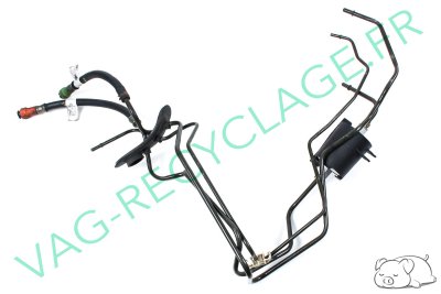 Ensemble durites arrivée essence et filtre pour MG TF - Image 1