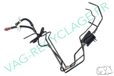 Ensemble durites arrivée essence et filtre pour MG TF - Image 1