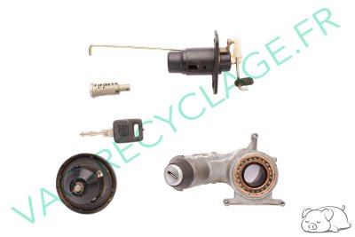 Ensemble serrure coffre + neiman + barillet + bouchon essence Seat Ibiza 1 - Image 1