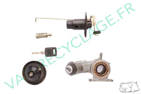 Ensemble serrure coffre + neiman + barillet + bouchon essence Seat Ibiza 1 - Image 2