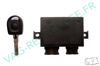 Boitier Immotronic + puce 6H0953257B Golf 3 Cab Golf 4 Cab Polo 3 Transporter - Image 1