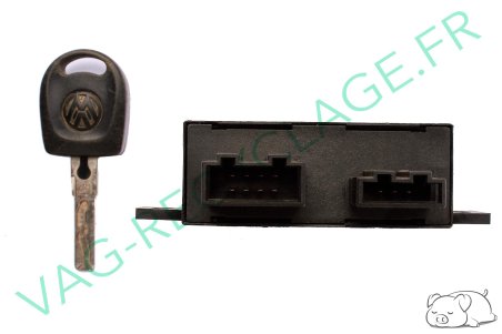 Boitier Immotronic + puce 6H0953257 Golf 3 Cab Golf 4 Cab Polo 3 Transporter - Image 2