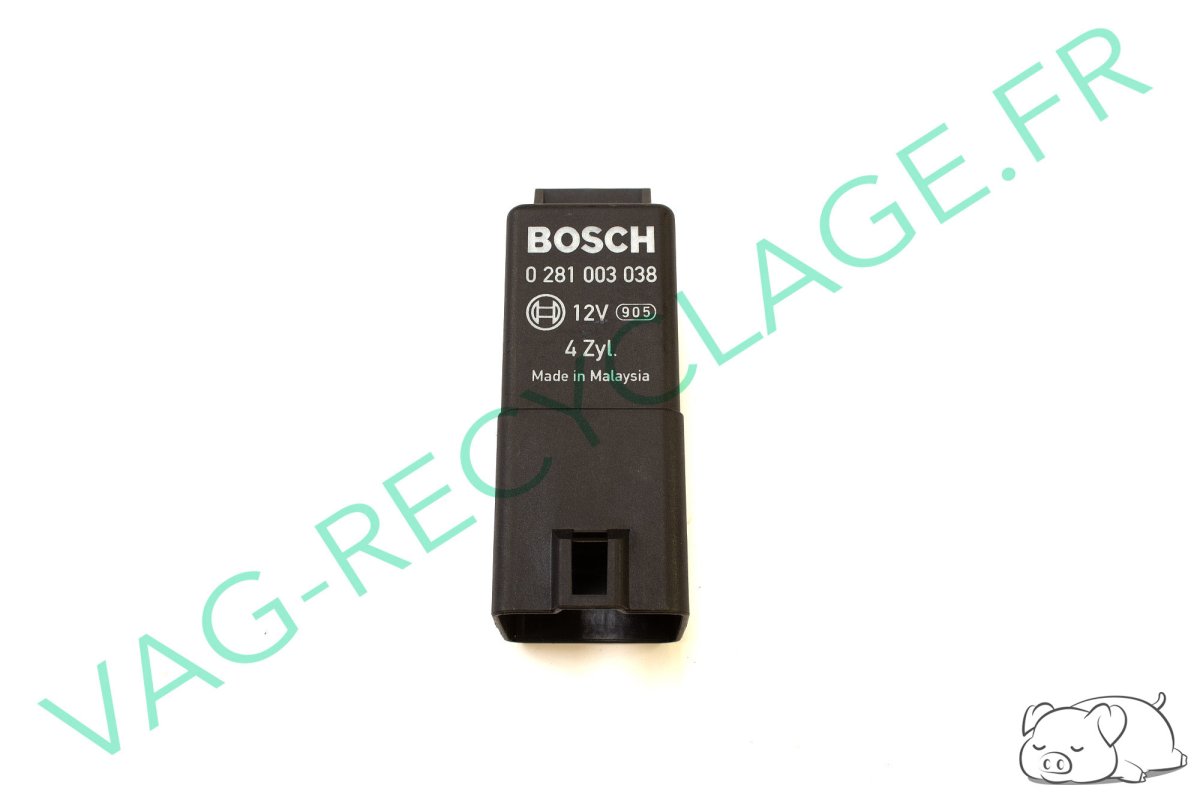 Relai Bougie préchauffage 038907281D Golf Jetta Touran Eos Polo Audi A1 A3 - Image 1