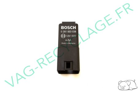 Relai Bougie préchauffage 038907281D Golf Jetta Touran Eos Polo Audi A1 A3 - Image 1