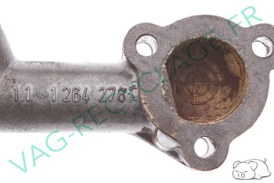 Pipe liquide refroidissement sur culasse 1264278 Bmw E12 E24 2500-3.3Li M30 - Image 4