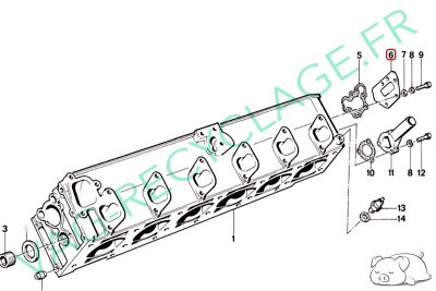 Cache arbre à cames 11121254308 Bmw - Image 3