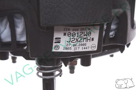 Airbag volant 1T0880201A pour Volkswagen Polo 4 phase 1 9N Touran phase 1 Fox - Image 4