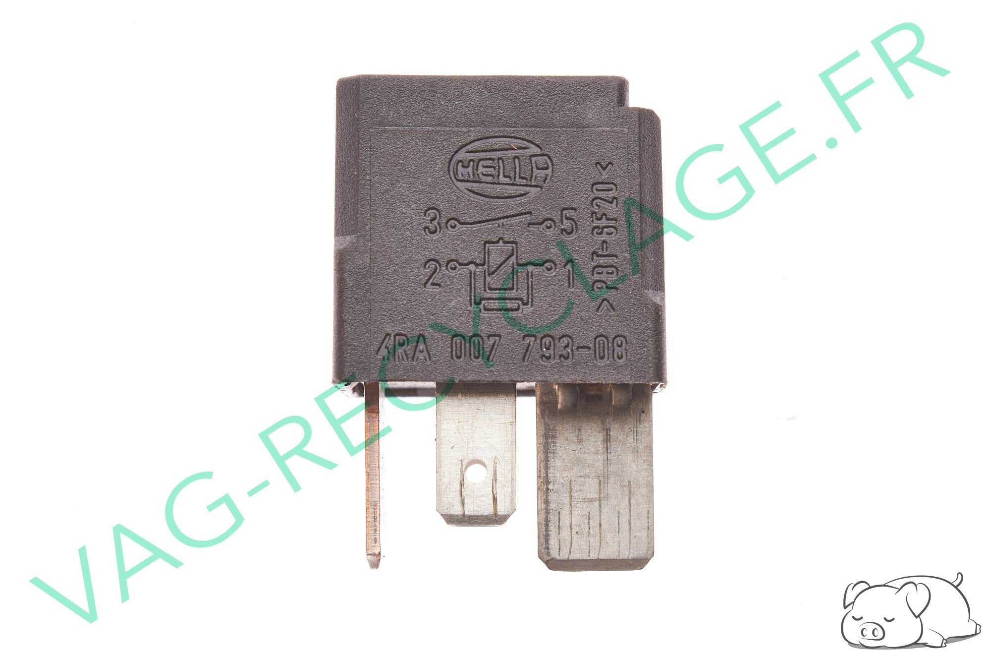 Relai N.100 70 Ampères Hella 7M0951253A pour Volkswagen Audi Seat Skoda - Image 1
